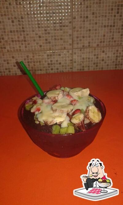 Venha experimentar as opções doces