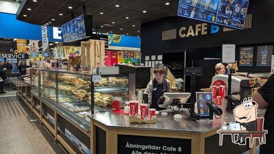 L'intérieur de Café B
