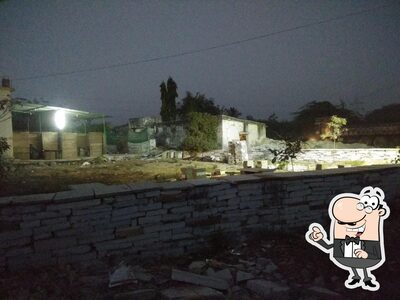 Check out how Akash dhaba looks outside