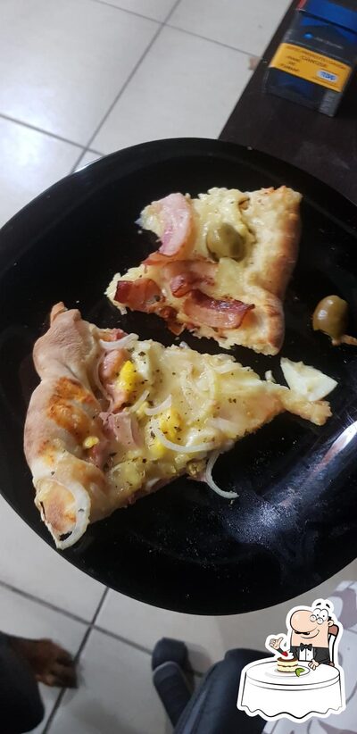 Pizzaria Távola da Granja serve uma escolha de sobremesas