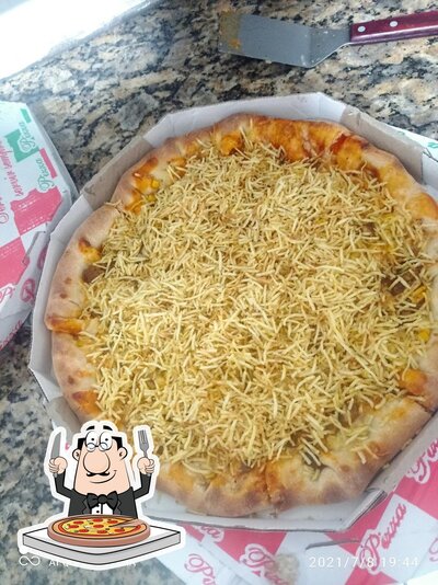 Consiga diferentes tipos de pizza