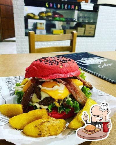 Consiga um hambúrguer no Rafa's Burguer