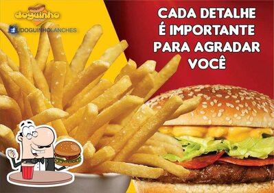 Os hambúrgueres do Doguinho irão satisfazer diferentes gostos