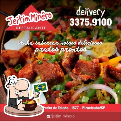 Comida em Jeitim Minêro