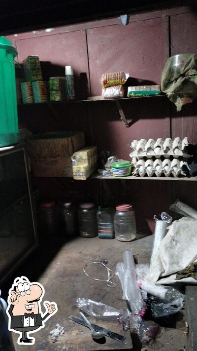 The interior of Mollah tea stall