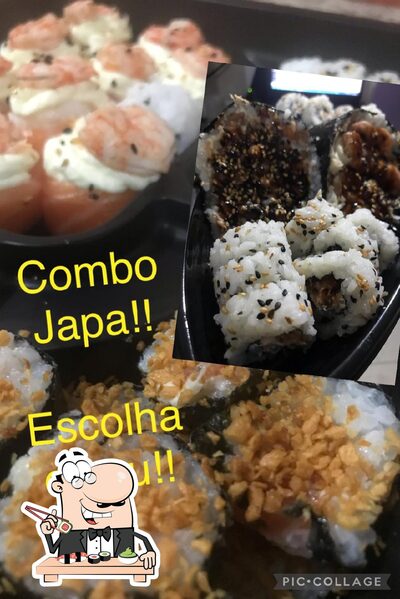 Sushi é um popular prato originário do Japão