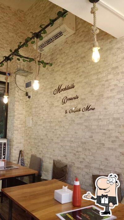 The interior of Cafe Fruit Funda