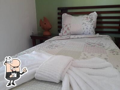 O interior do Pousada Coruja Branca