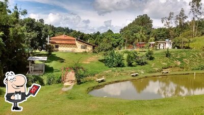 Veja imagens do exterior do Pesqueiro Saboó