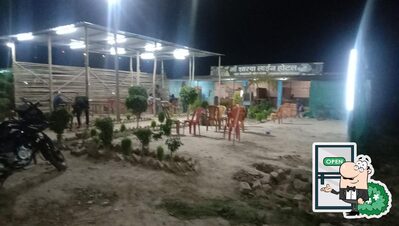 You can get some fresh air at the outside area of Maa Sharda Line Hotel, Rasra Ballia