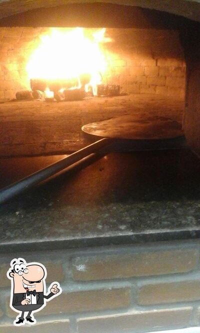 O interior do Patroni Pizza