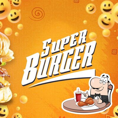 Platos en Super Burger