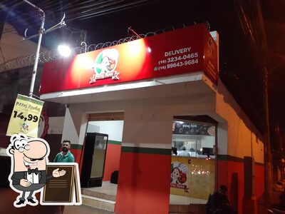 O exterior do Pizzas Mamá