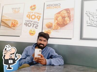 The interior of Five star Chicken