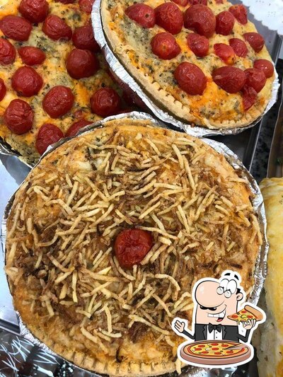 No Padaria Estrela, você pode degustar pizza