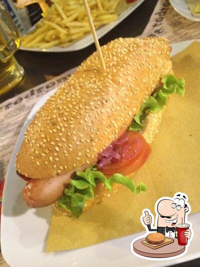 Prova un hamburger al pub & bar Birrodromo August