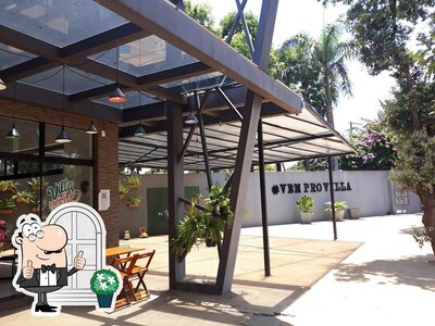 Você pode espairecer no exterior Villa Verde Comidaria