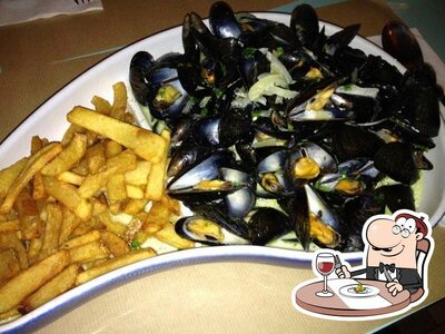 Nourriture à La Moule Rieuse