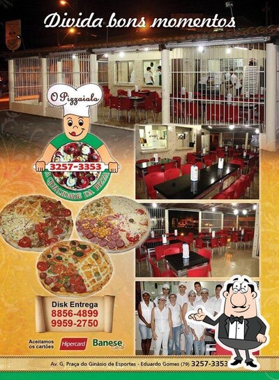 Veja imagens do interior do Mestre Cuca Pizzaria