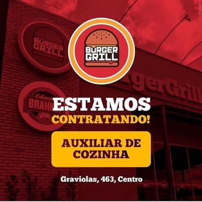 Aqui está a publicidade do BurgerGrill