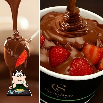 Platos en Cacau Show - Chocolates