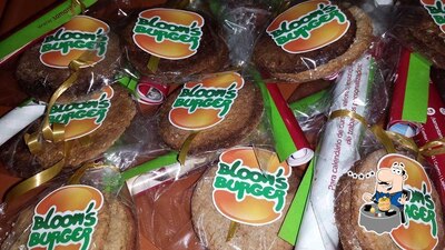 Comida em Bloom's Burger
