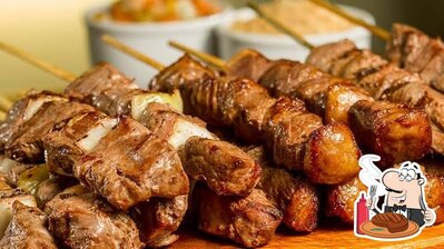 Há uma escolha de opções para os amantes da carne