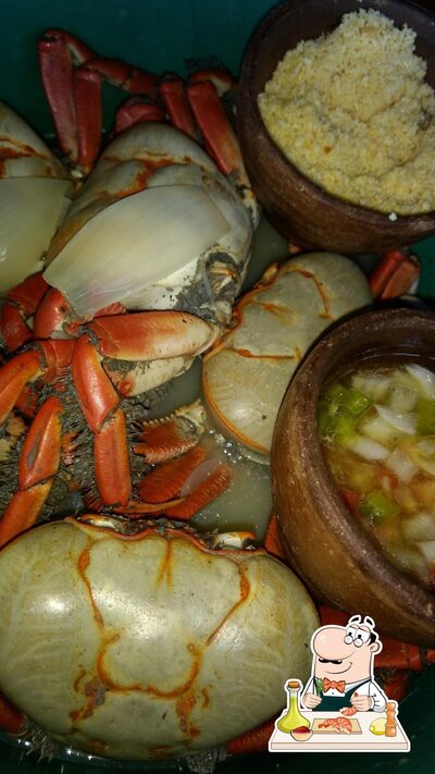 Os clientes do Alô Brasil podem experimentar diferentes pratos de frutos do mar