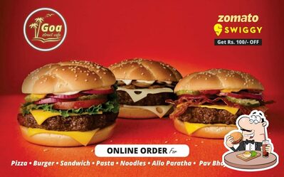 Goa Street Cafe’s burgers will cater to satisfy different tastes