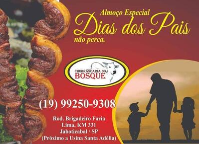 Aqui está a publicidade do Churrascaria Do Bosque