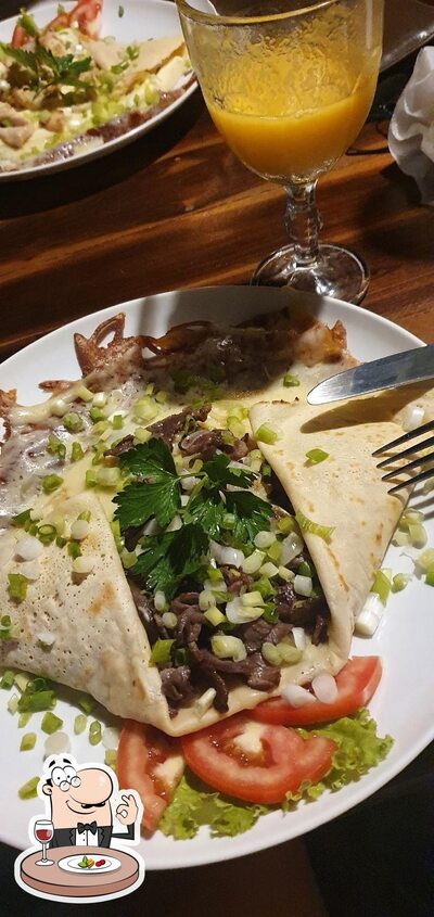 Comida em Crepes Da Rosa