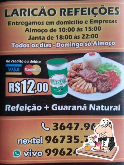 Não esqueça de experimentar uma sobremesa no Titio Refeições