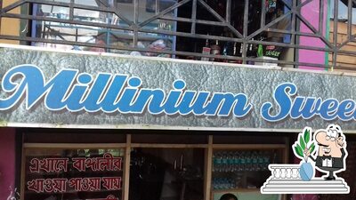You can get some fresh air at the outside area of Millinium Sweet