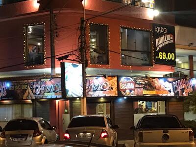 A publicidade mostra informações sobre o Esquina Dois