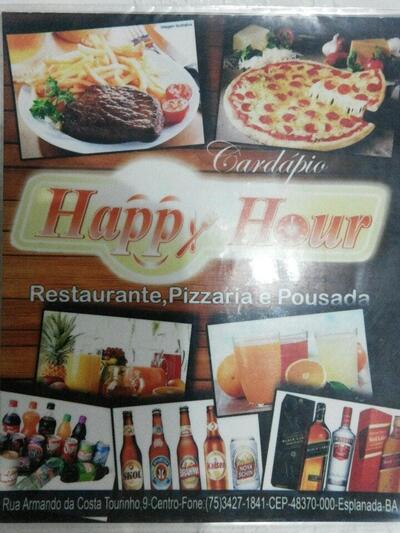 Aqui está a publicidade do Happy Hour