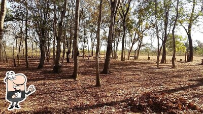O exterior do Rancho Canabrava