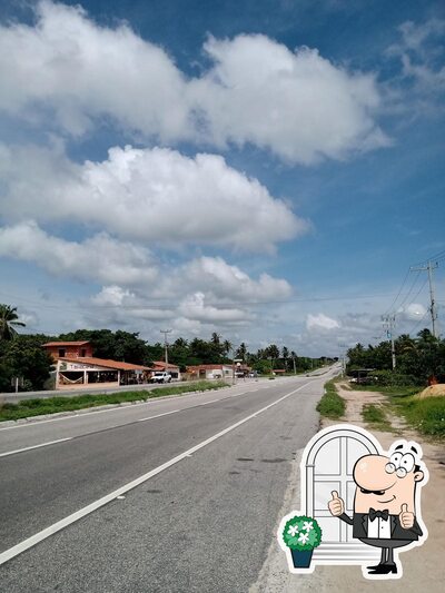 o exterior é uma característica importante do Mandacaru's Tapiocaria