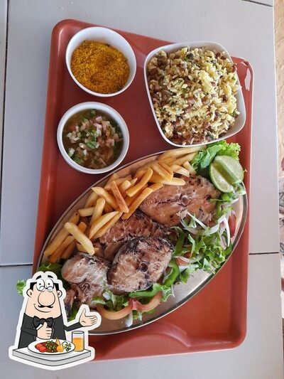 Platos en Almesqueiro resto roots