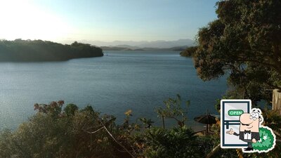 a parte exterior é uma característica importante do Quiosque Tucunaré