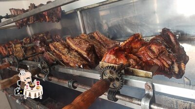 Comida em Fire Meat