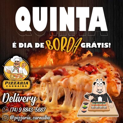 Presenteie-se com sushi no Pizzaria Carnaíba
