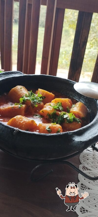 Comida em Restaurante e Moquecaria Recanto Verde