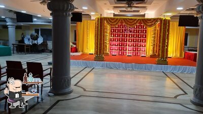 The interior of Flavoured court Restaurant & Catering