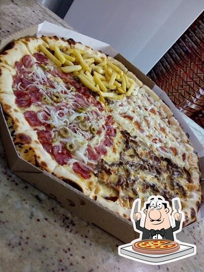 No Rebeca pizza, você pode conseguir pizza