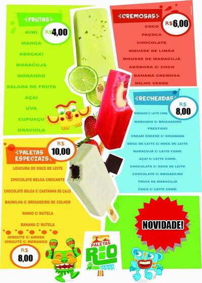 A publicidade mostra informações sobre o Tio Clô Restaurante