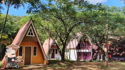 O exterior do Pousada e Camping Prainha