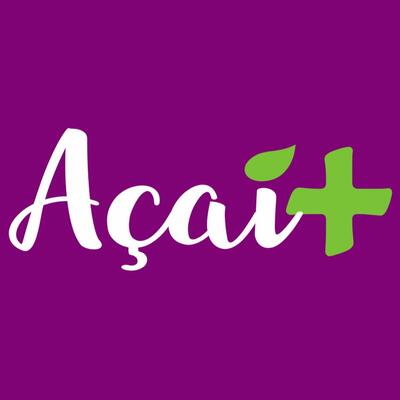 A representação gráfica da marca do Açai+