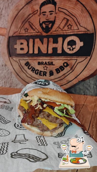 Platos en Burger do Binho