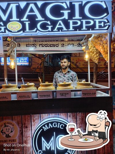 Food at Magic golgappe