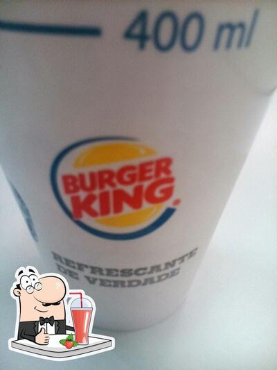 Desfrute de uma bebida no Burger King